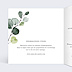 Faire-part Mariage Dorure Eucalyptus