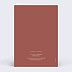 Faire part mariage Arche Terracotta Verso