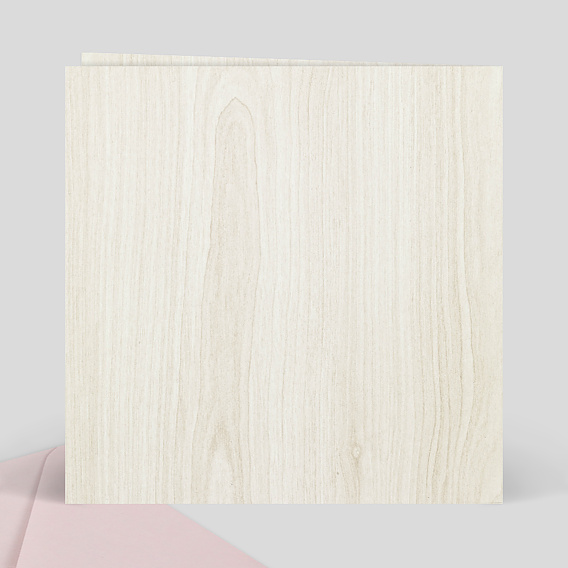 Faire part mariage Photomaton Verso