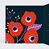 Faire-part Mariage Fleurs Rouges