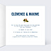 Faire-part Mariage Birds