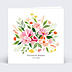 Faire-part Mariage Bouquet Champêtre Aquarelle
