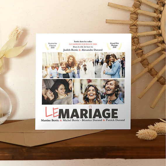Faire part mariage Affiche de Film Après 3