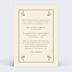 Faire-part Mariage Tapisserie d'Antan
