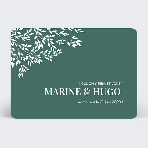 Faire-part Mariage Paisible