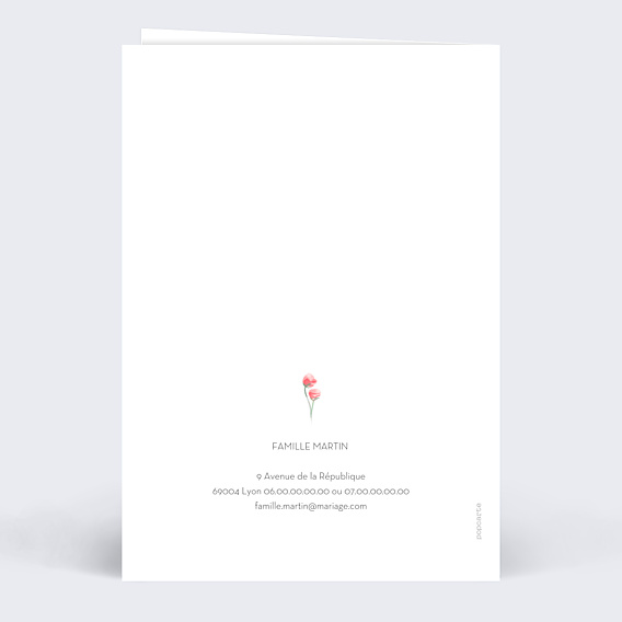 Faire-part Mariage Nature Suspendue