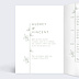 Faire-part Mariage Jardin d'Hiver