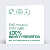 Faire-part Mariage 100% Personnalisable