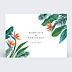 Faire part mariage Oiseaux de Paradis