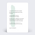 Faire part mariage Modern Touch Verso