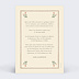 Faire-part Mariage Tapisserie d'Antan