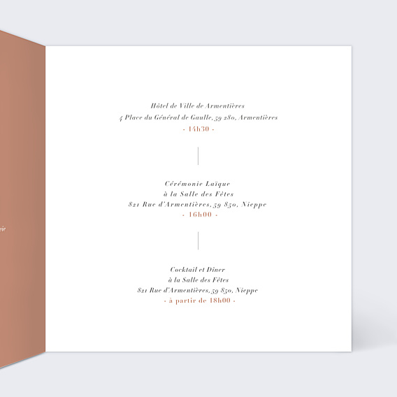 Faire-part Mariage Young Summer