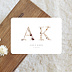 Faire part mariage Jardin Sauvage II