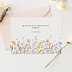 Faire part mariage Prairie Fleurie