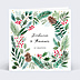 Faire-part Mariage Jardin de Noël
