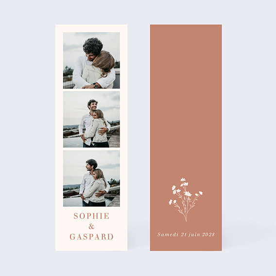 Faire-part Mariage Botanica