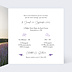 Faire part mariage Brin de Provence Intérieur Droit