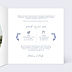 Faire-part Mariage Esprit Azulejos