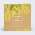 Faire part mariage Mimosa