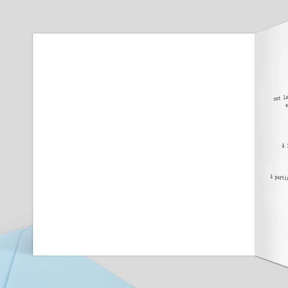 Faire part mariage Pastel Intérieur Gauche