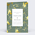 Faire-part Mariage Marbre Vert