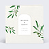 Faire-part Mariage Arche et Oliviers