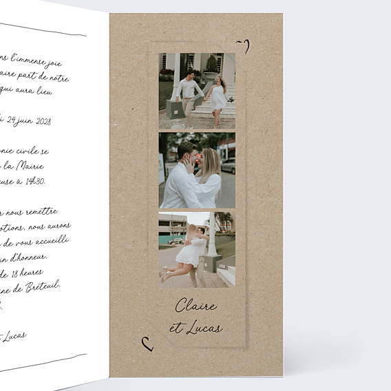 Faire-part Mariage Message Humoristique
