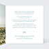 Faire-part Mariage Petites fleurs bleues