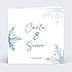 Faire-part Mariage Sous la neige