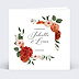 Faire-part Mariage Automne Chic Blanc