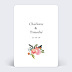Faire-part Mariage Bouquet Aquarelle