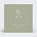 Faire-part Mariage Botanica avec Graines