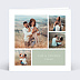 Faire-part Mariage Classique multiphotos