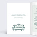 Faire part mariage Badinage Intérieur Gauche
