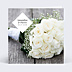 Faire-part Mariage Roses Blanches