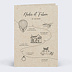 Faire-part Mariage Timeline Voyage