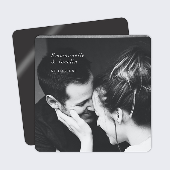 Faire part mariage Sobre et Joli