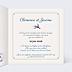 Faire-part Mariage Hirondelle d'Amour