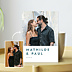 Faire-part Mariage Portrait en peinture à l’huile