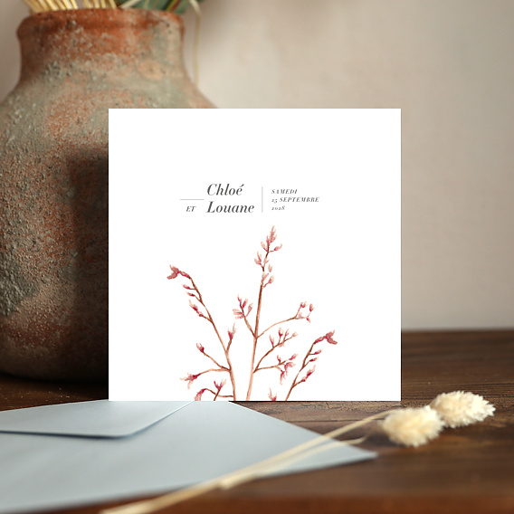 Faire part mariage Young Summer Après 4