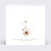 Faire-part Mariage Fleurs des champs avec graines
