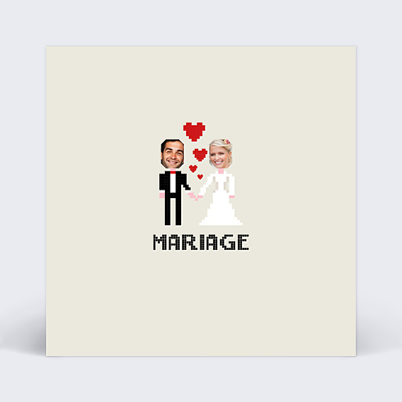 Faire-part Mariage Geek