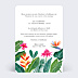 Faire-part Mariage Paradis Exotique