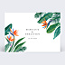 Faire-part Mariage Oiseaux de Paradis