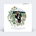 Faire-part Mariage Couronne Eucalyptus