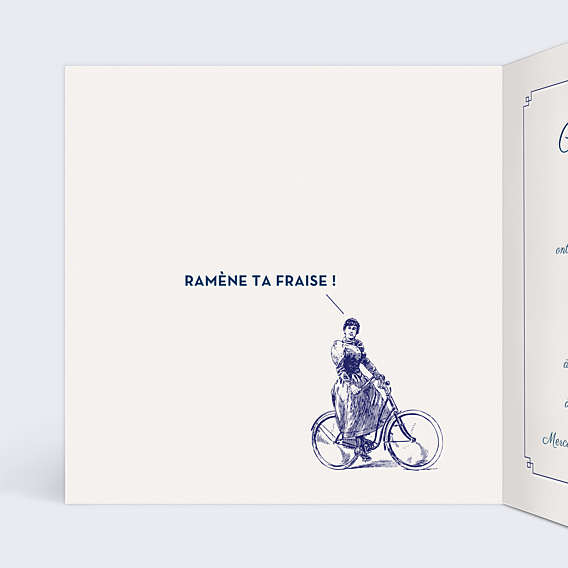 Faire-part Mariage Hirondelle d'Amour