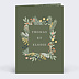 Faire part mariage Cadre Floral Élégant