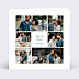 Faire-part Mariage Multiphotos chic