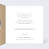 Faire part mariage Couronne Kraft Intérieur Droit