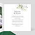 Faire part mariage Herbarium Intérieur Droit